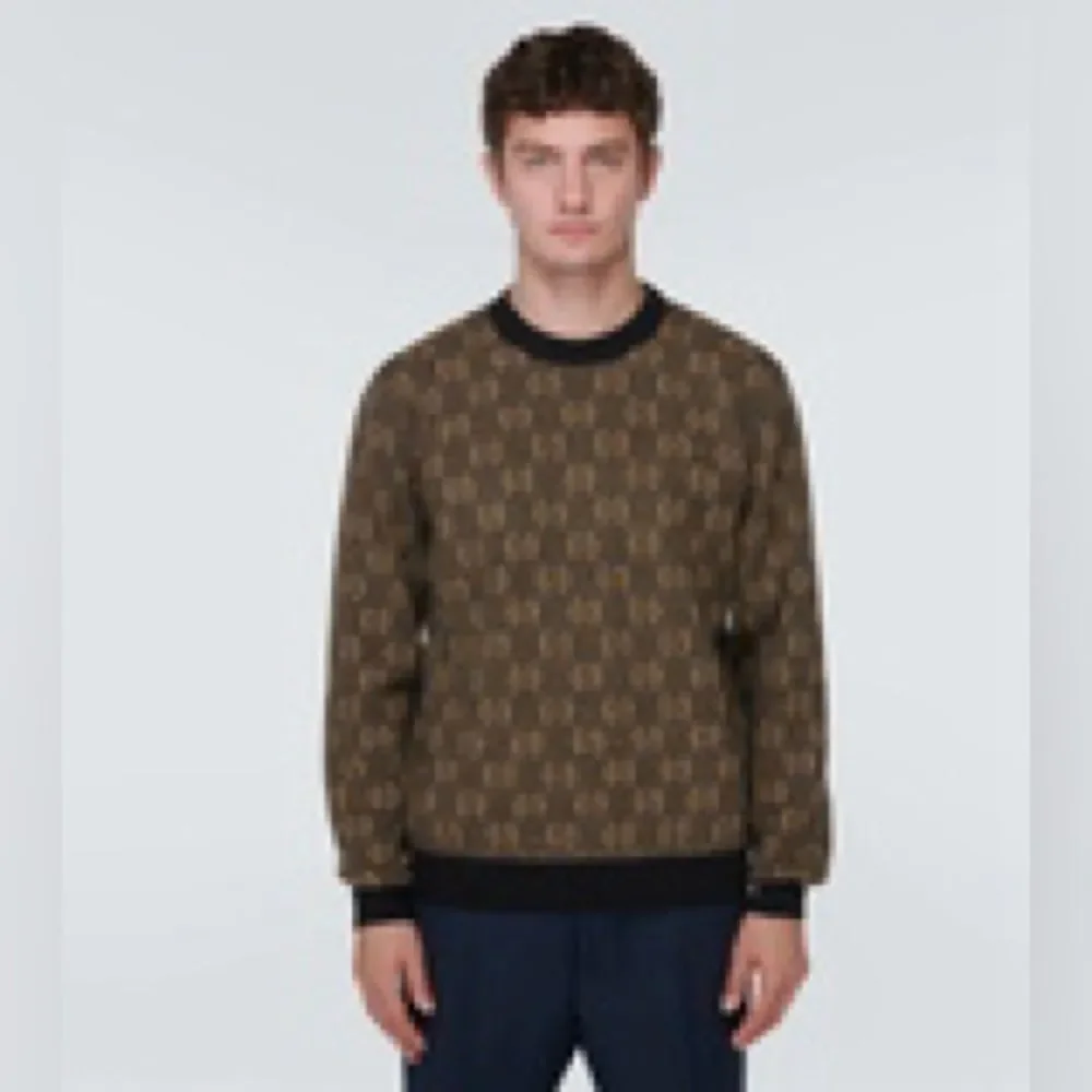 NWOT Gucci GG jacquard wool sweater